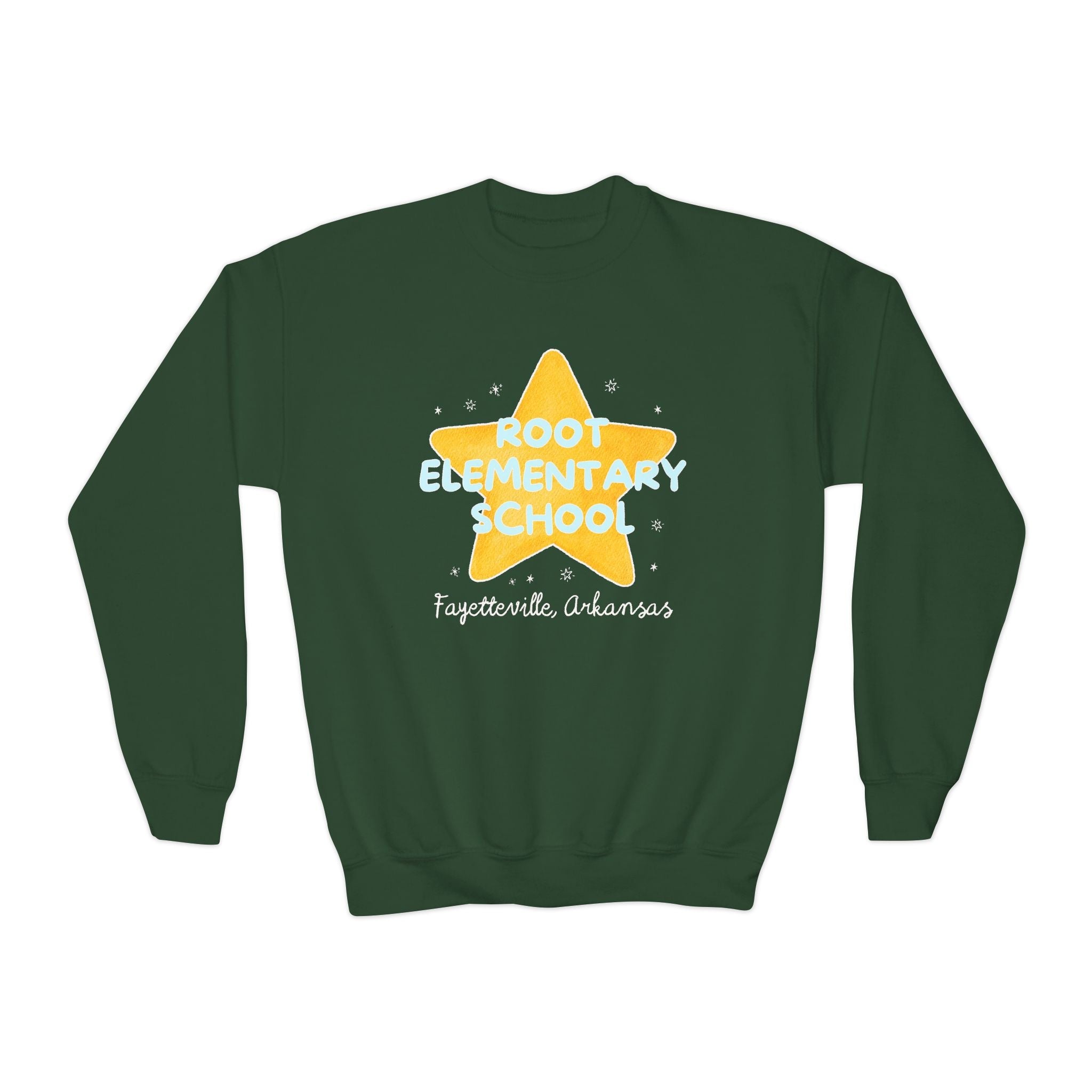 Root Elementary School Kids Sweatshirt: Star Design - Opal and June