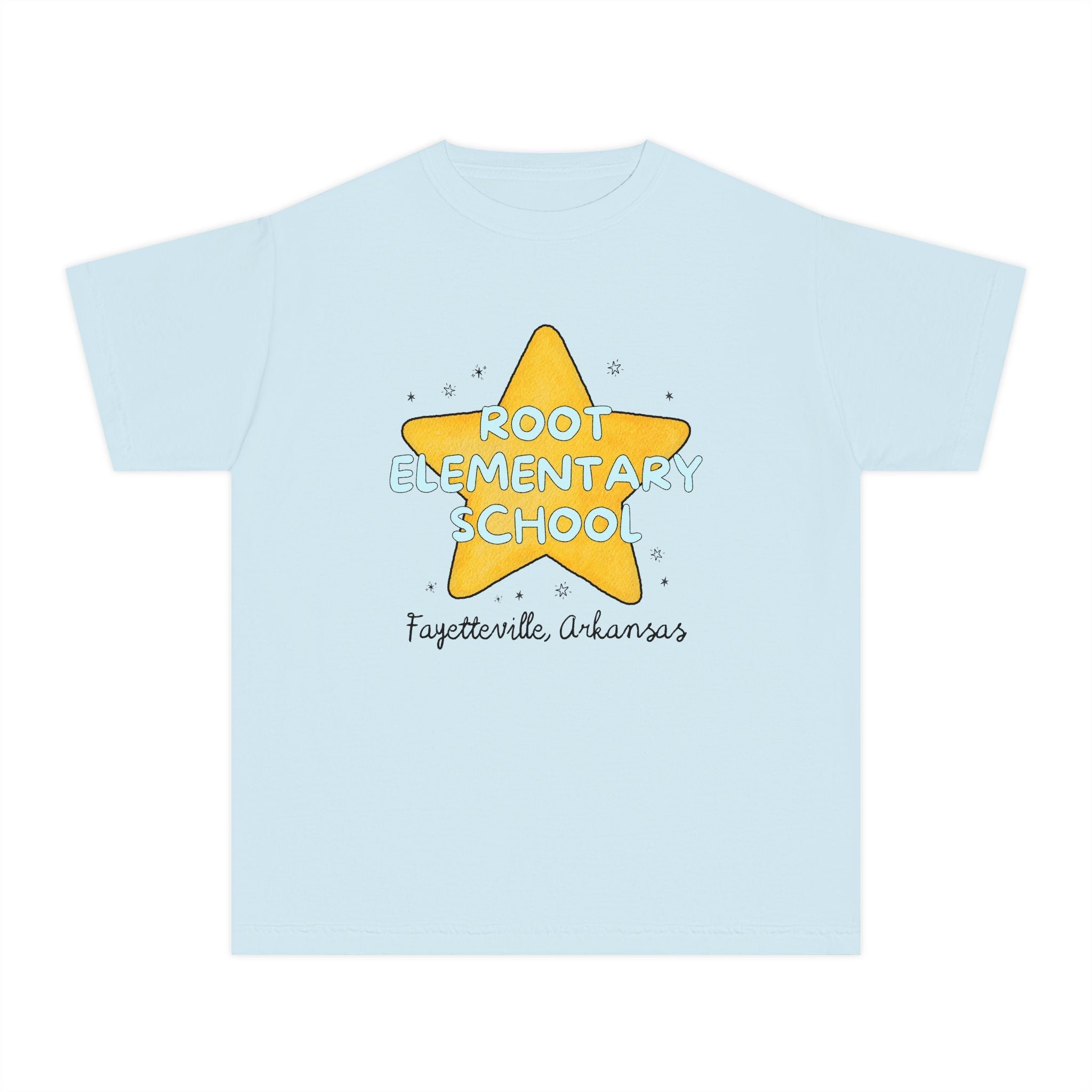 Root Elementary School Kids Tee Shirt: Star Design - Opal and June