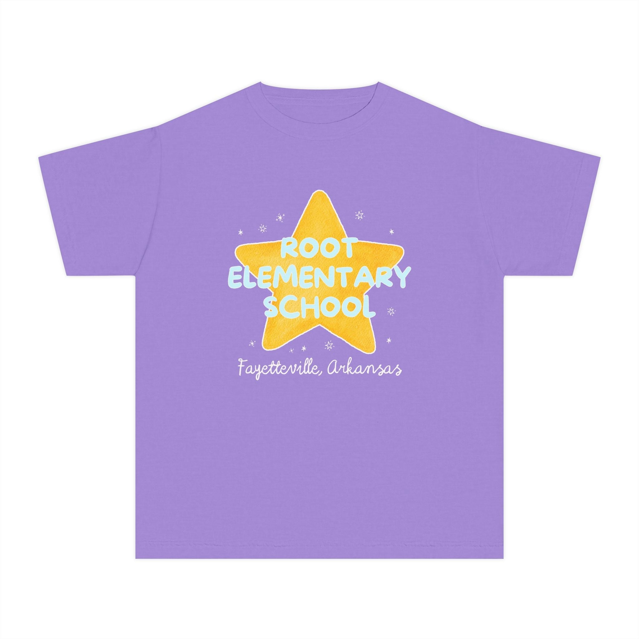 Root Elementary School Kids Tee Shirt: Star Design - Opal and June