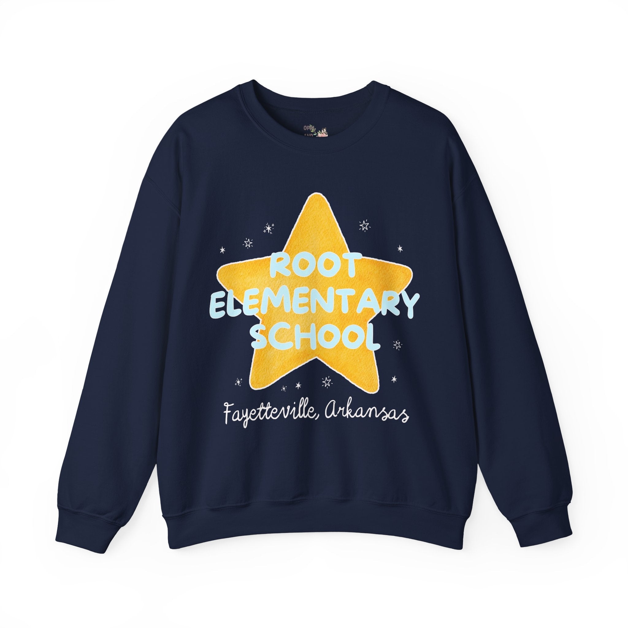 Root Elementary School Sweatshirt: Star Design - Opal and June