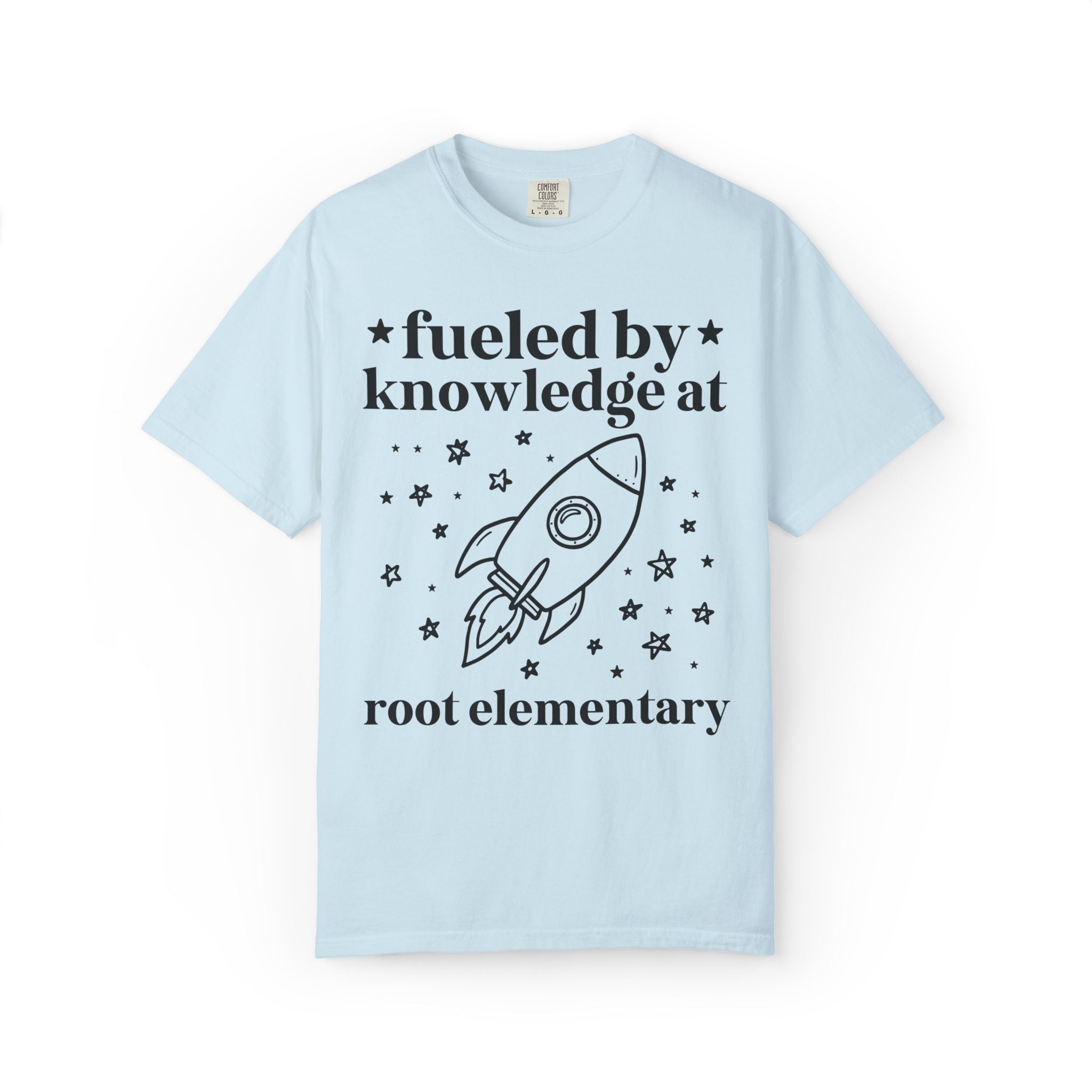 Root Elementary School Tee Shirt: Fueled by Knowledge - Opal and June