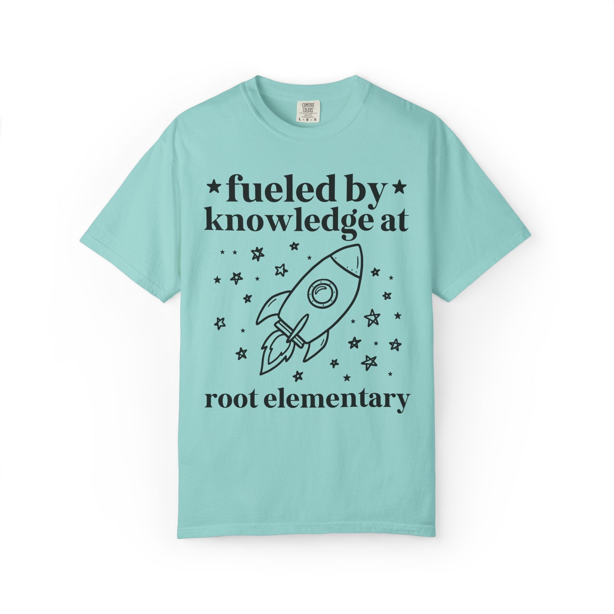 Root Elementary School Tee Shirt: Fueled by Knowledge - Opal and June