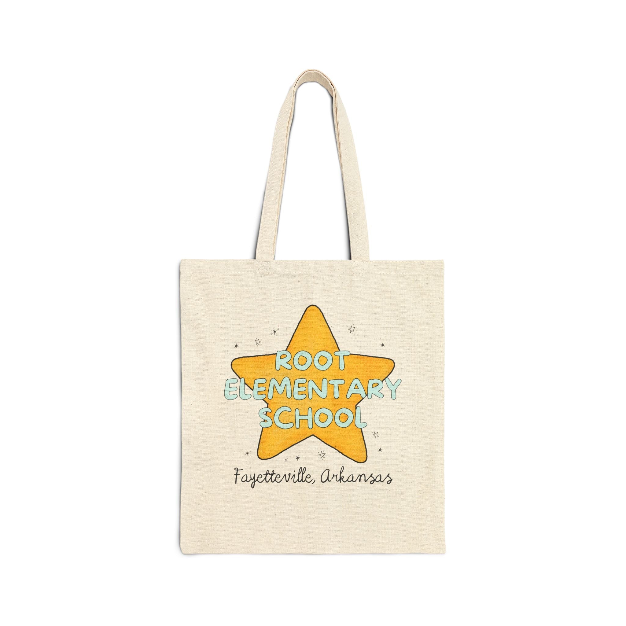Root Elementary School Tote Bag: Star Design - Opal and June