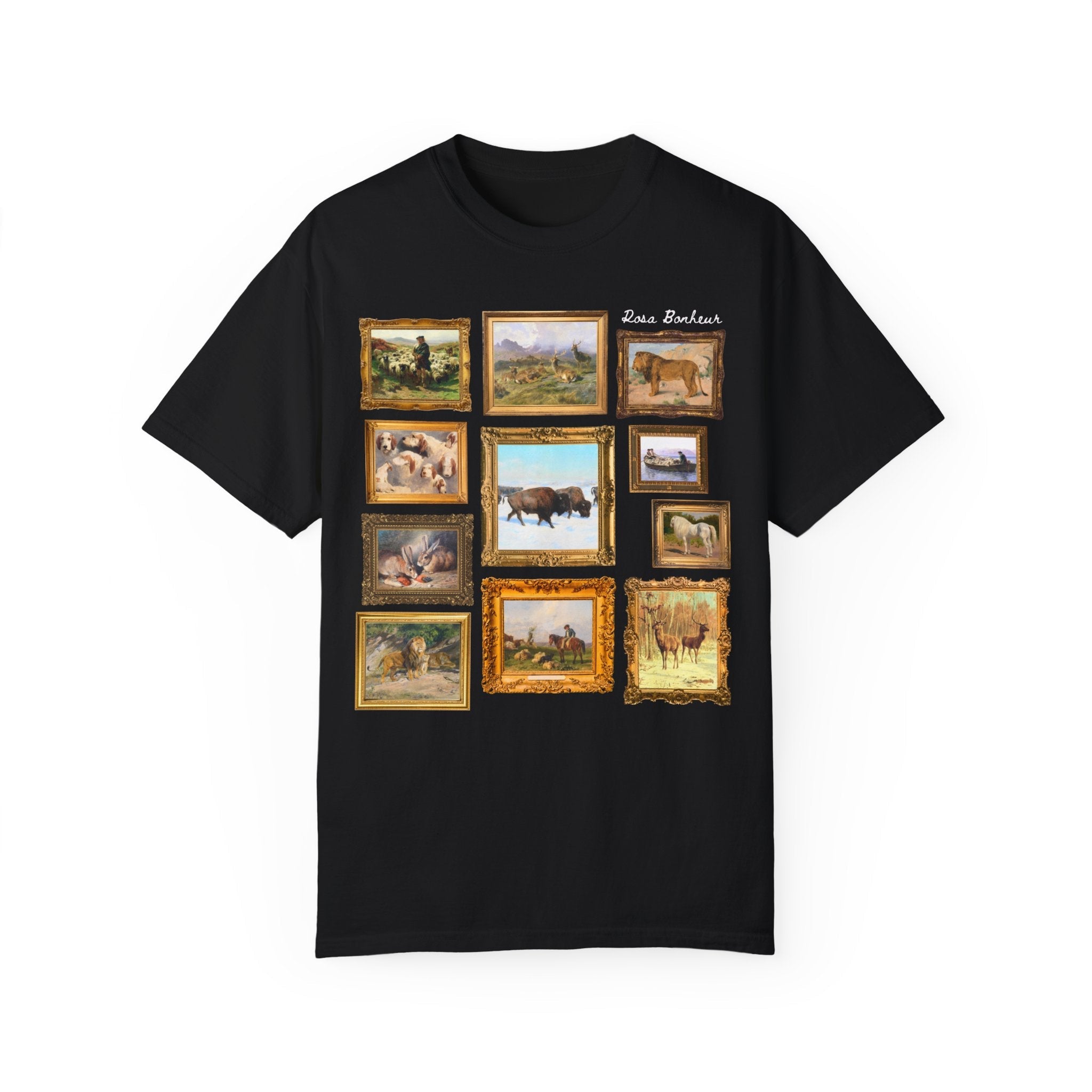 Rosa Bonheur Art History Tee Shirt: Famous Paintings, French Art History, Realism Art Movement, Animal Lover Present, LGBTQ 19th Century Art - Opal and June