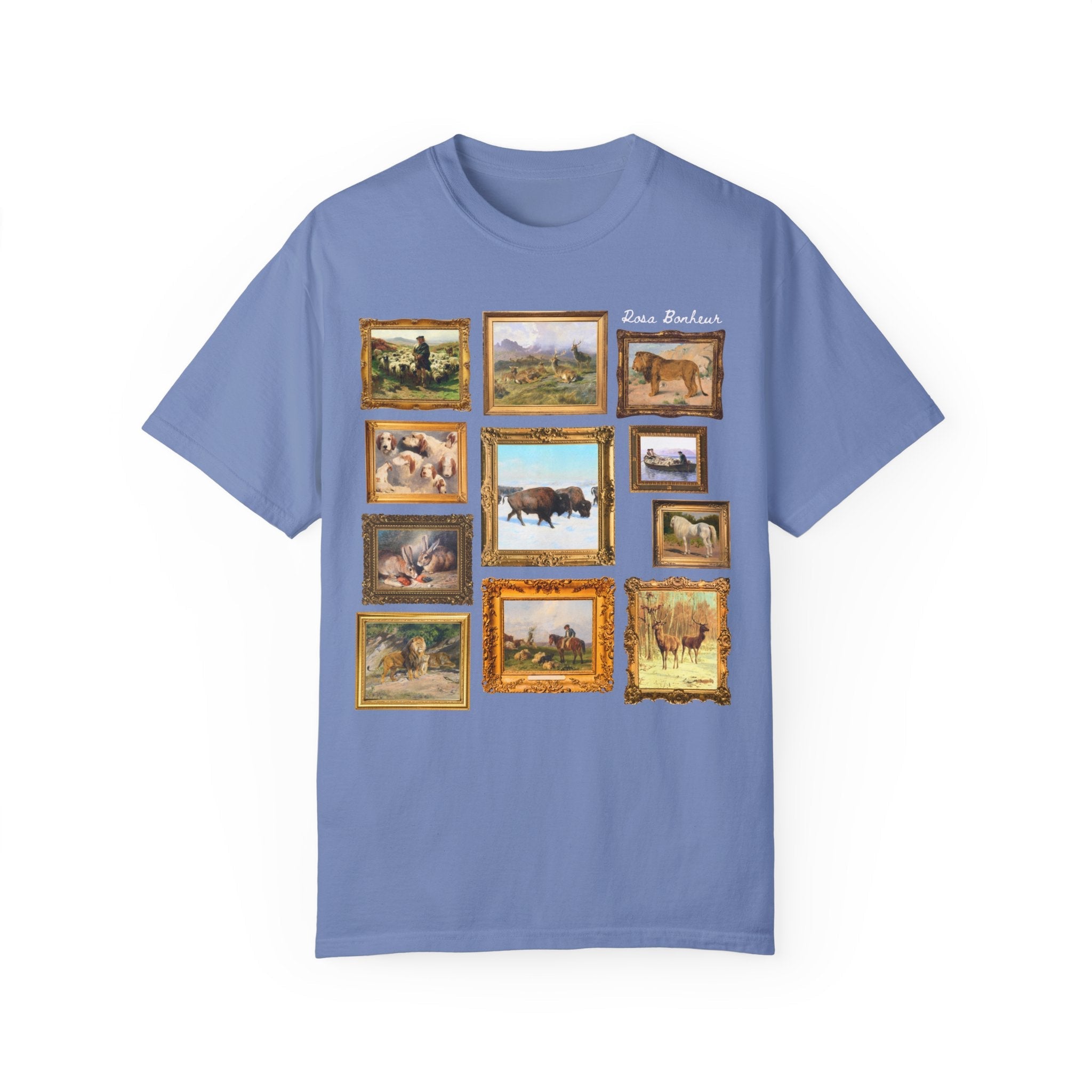 Rosa Bonheur Art History Tee Shirt: Famous Paintings, French Art History, Realism Art Movement, Animal Lover Present, LGBTQ 19th Century Art - Opal and June