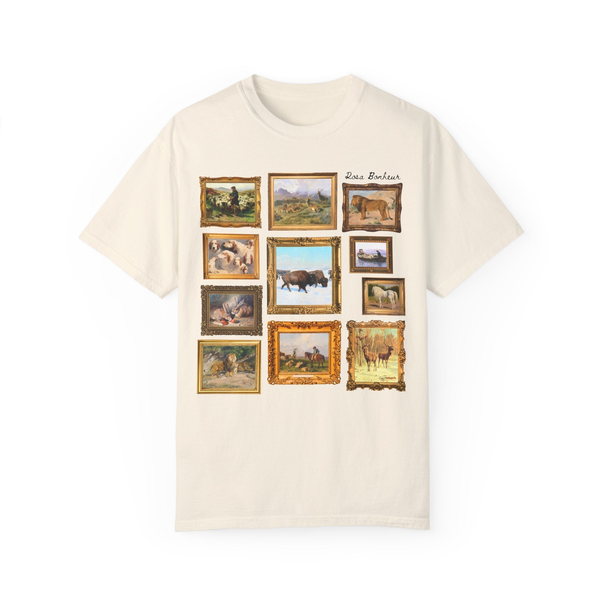 Rosa Bonheur Art History Tee Shirt: Famous Paintings, French Art History, Realism Art Movement, Animal Lover Present, LGBTQ 19th Century Art - Opal and June