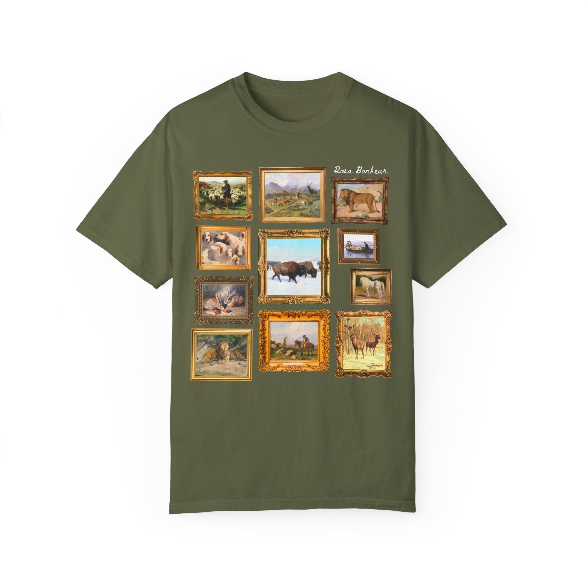 Rosa Bonheur Art History Tee Shirt: Famous Paintings, French Art History, Realism Art Movement, Animal Lover Present, LGBTQ 19th Century Art - Opal and June