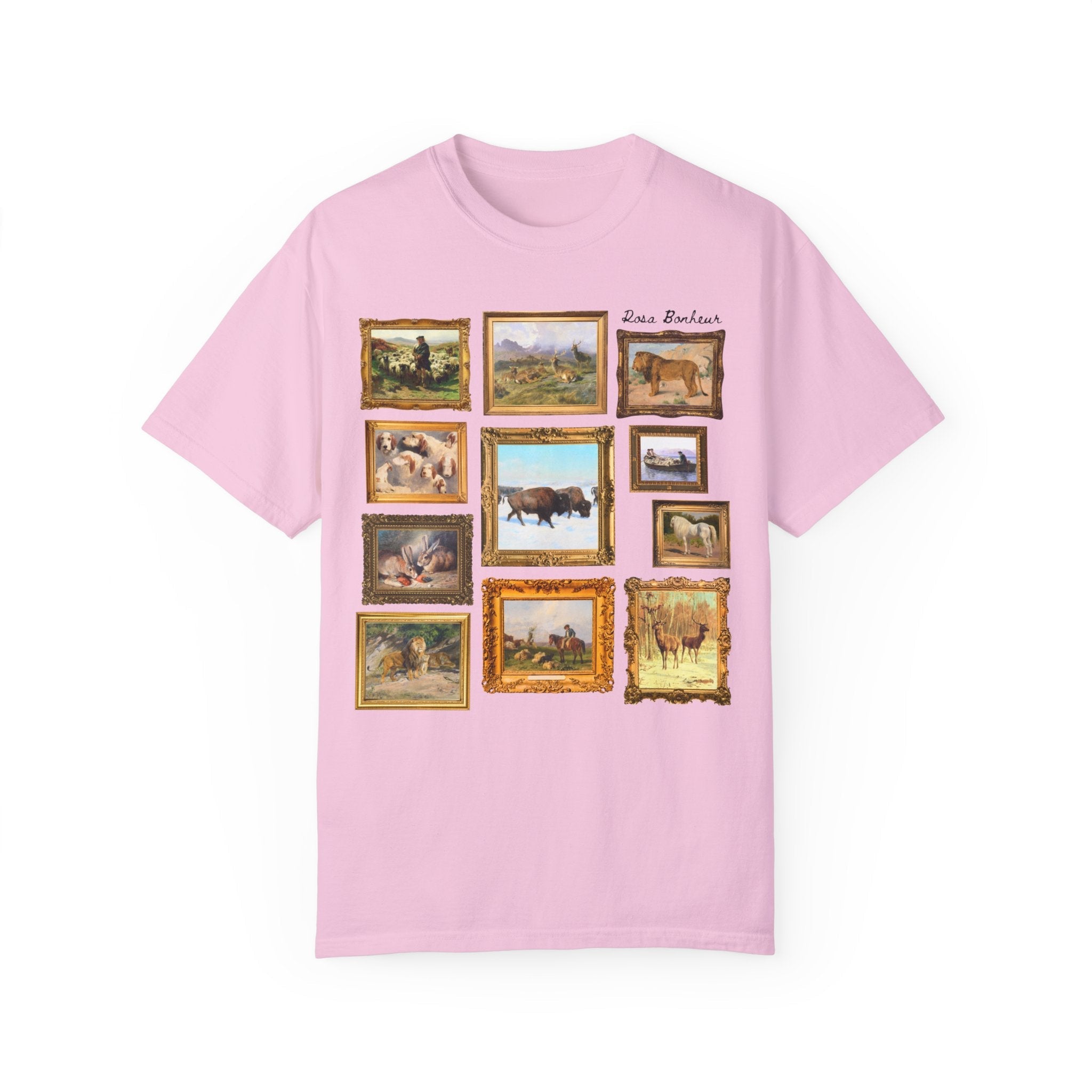 Rosa Bonheur Art History Tee Shirt: Famous Paintings, French Art History, Realism Art Movement, Animal Lover Present, LGBTQ 19th Century Art - Opal and June