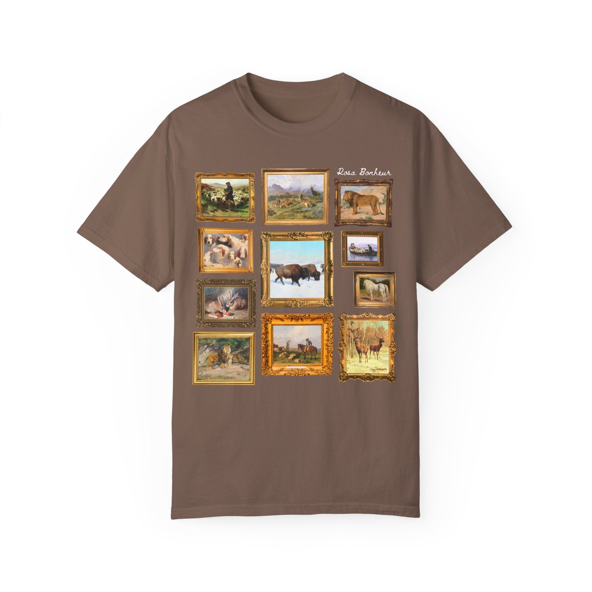 Rosa Bonheur Art History Tee Shirt: Famous Paintings, French Art History, Realism Art Movement, Animal Lover Present, LGBTQ 19th Century Art - Opal and June