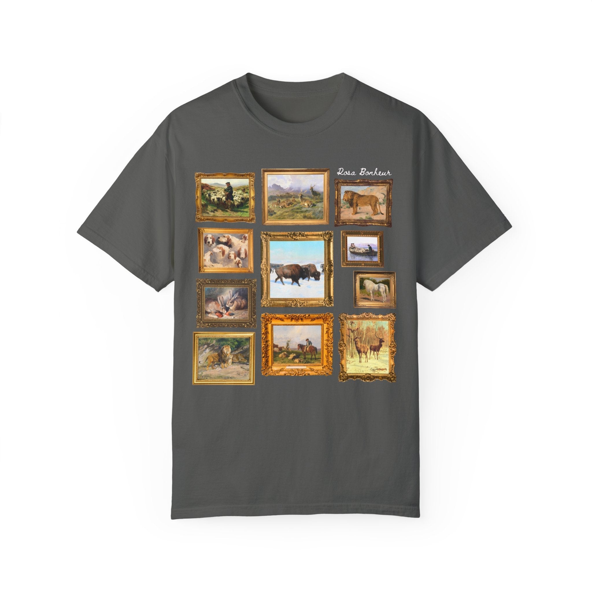 Rosa Bonheur Art History Tee Shirt: Famous Paintings, French Art History, Realism Art Movement, Animal Lover Present, LGBTQ 19th Century Art - Opal and June