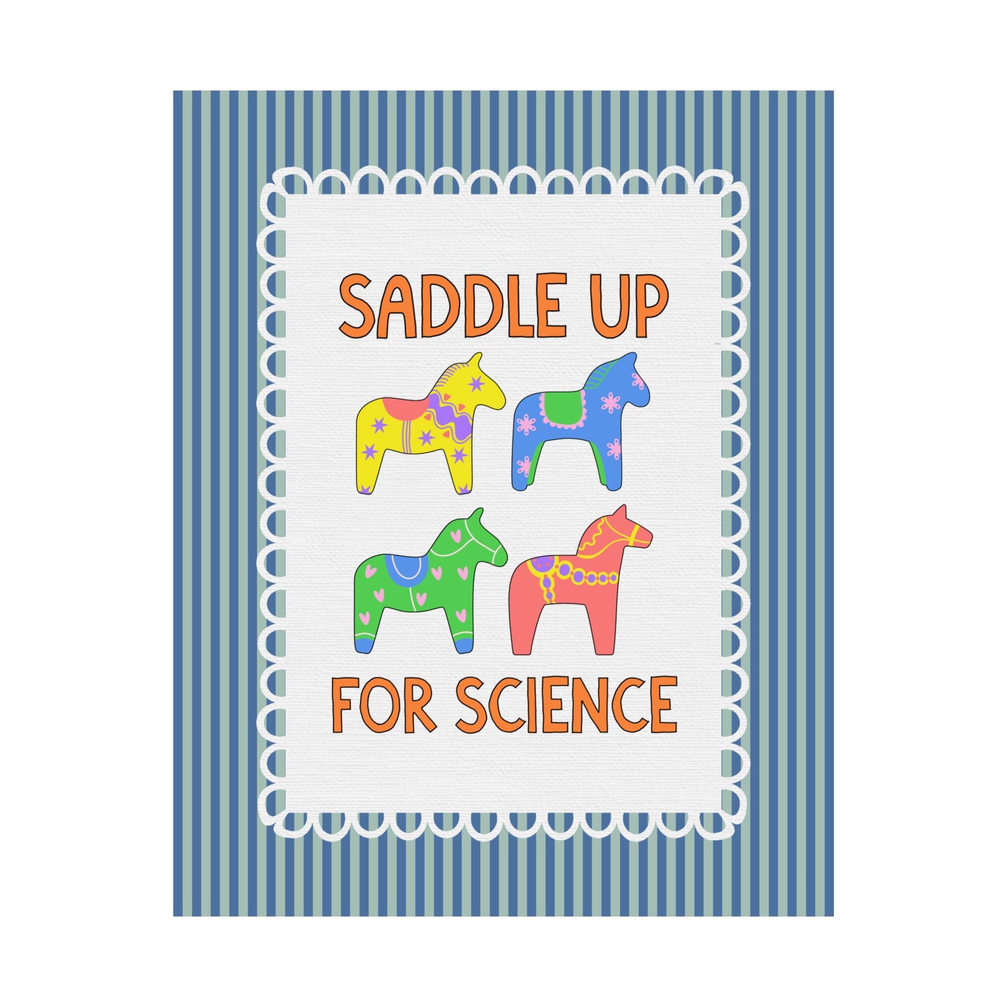 Saddle Up for Science - Opal and June
