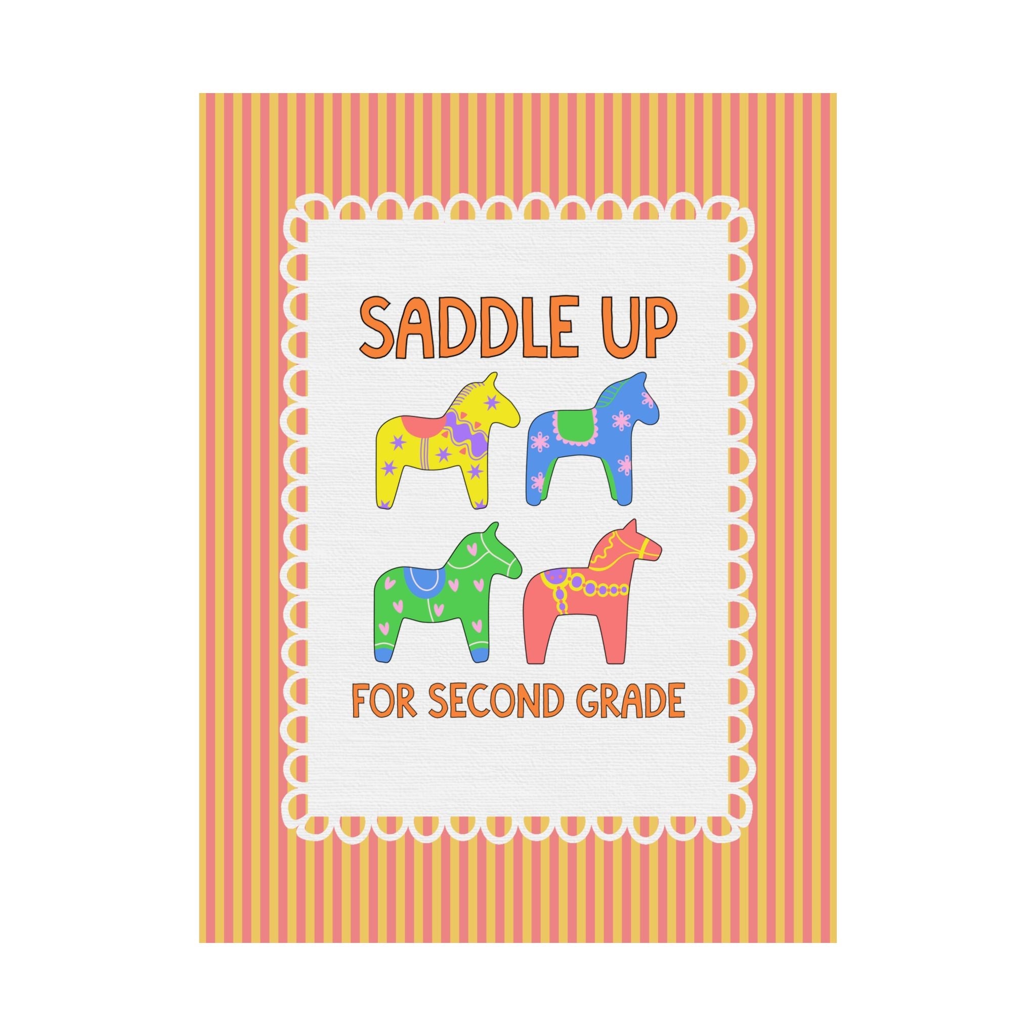 Saddle Up for Second Grade - Opal and June