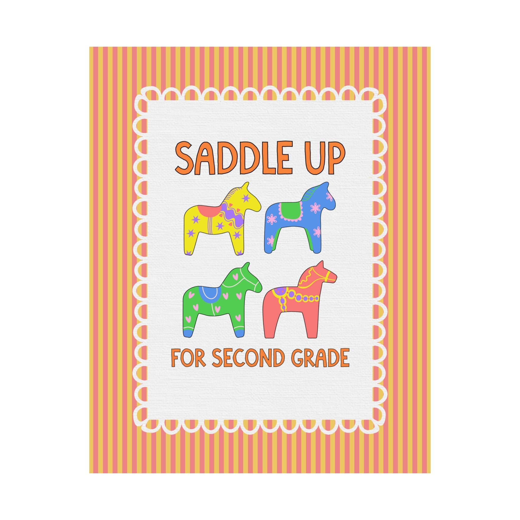 Saddle Up for Second Grade - Opal and June
