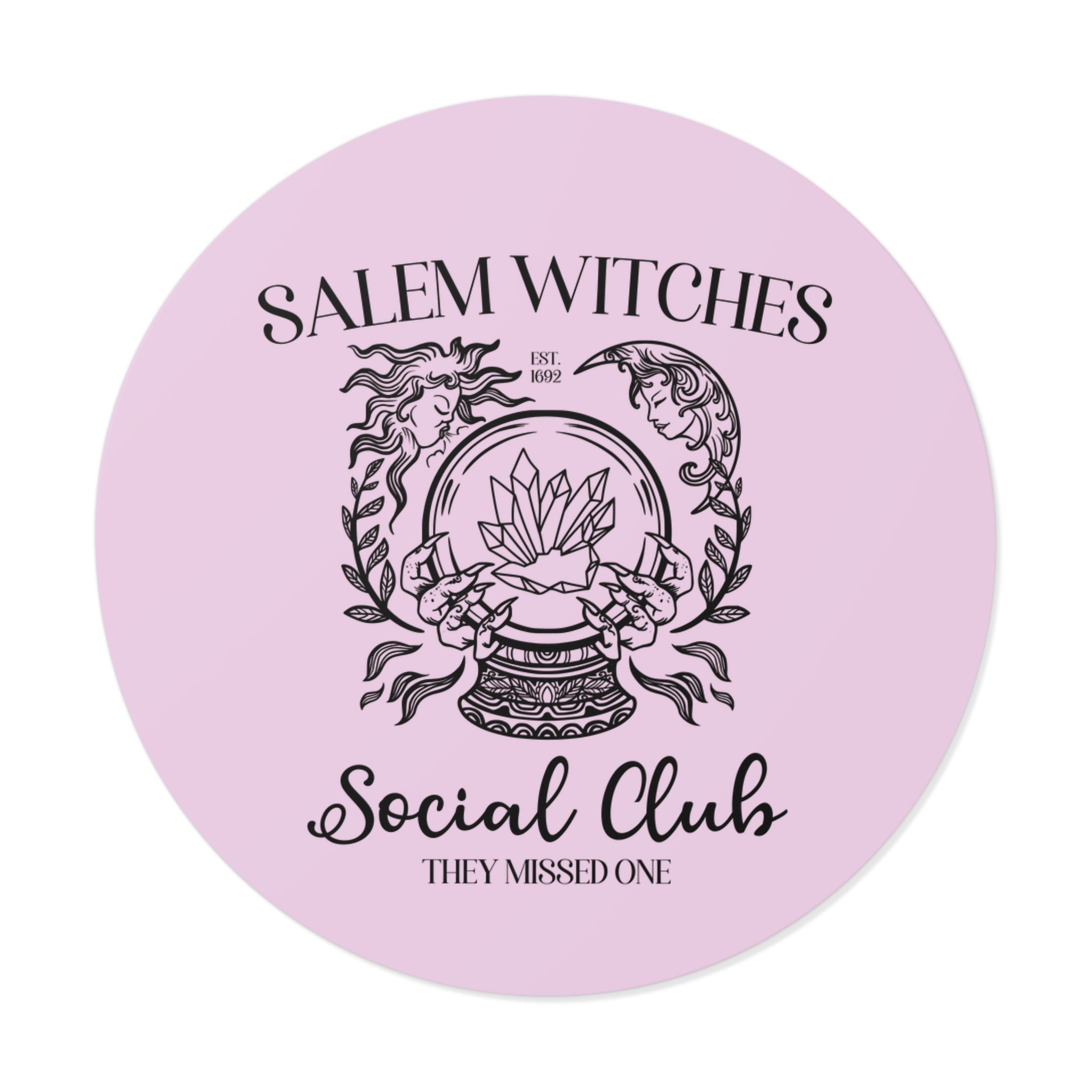 Salem Witches Social Club Sticker - Opal and June