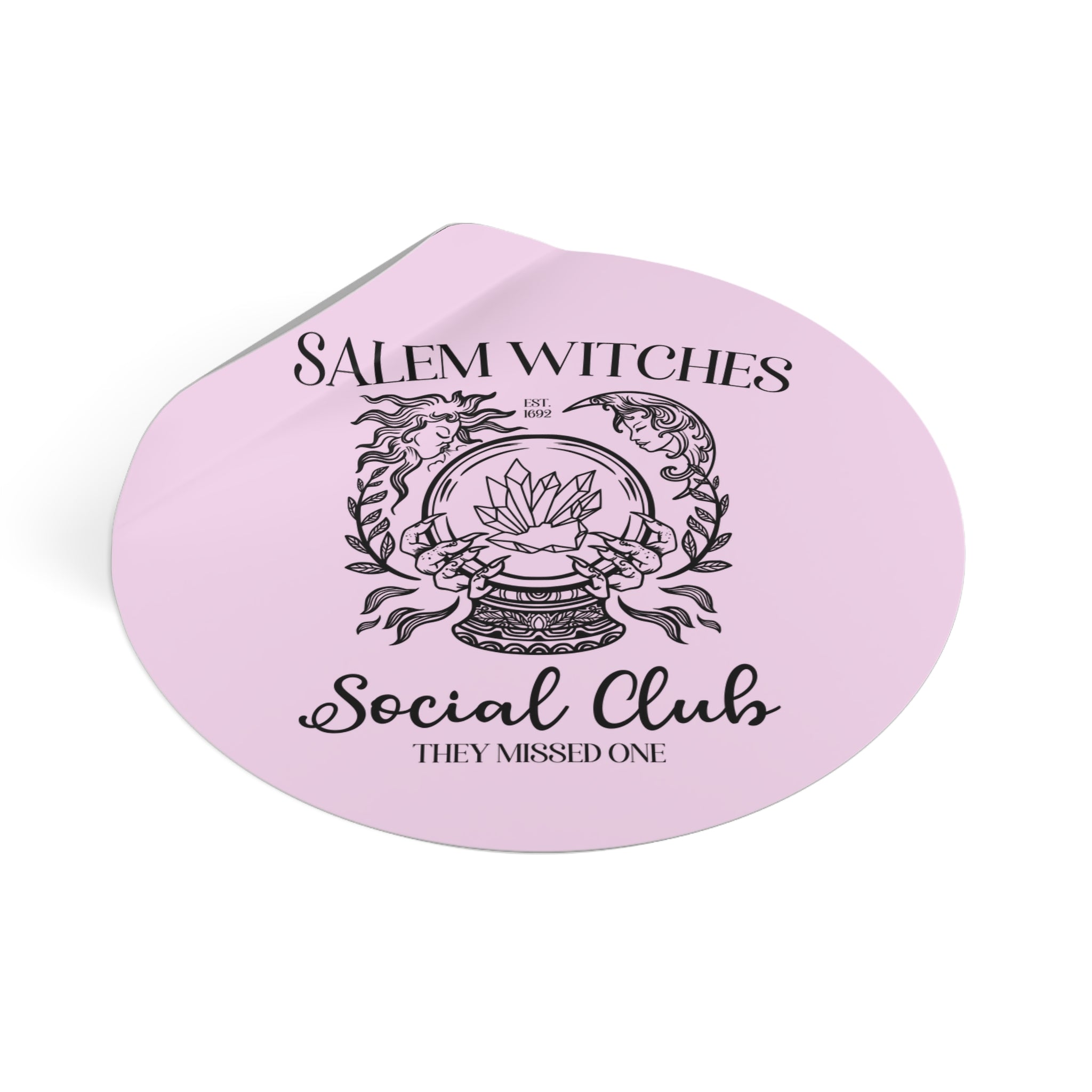 Salem Witches Social Club Sticker - Opal and June