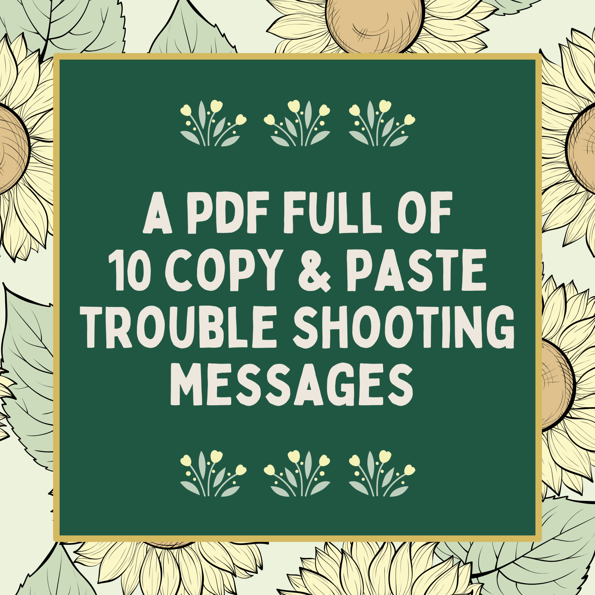 Samples Message: Customer Service for Print on Demand Sellers - Opal and June