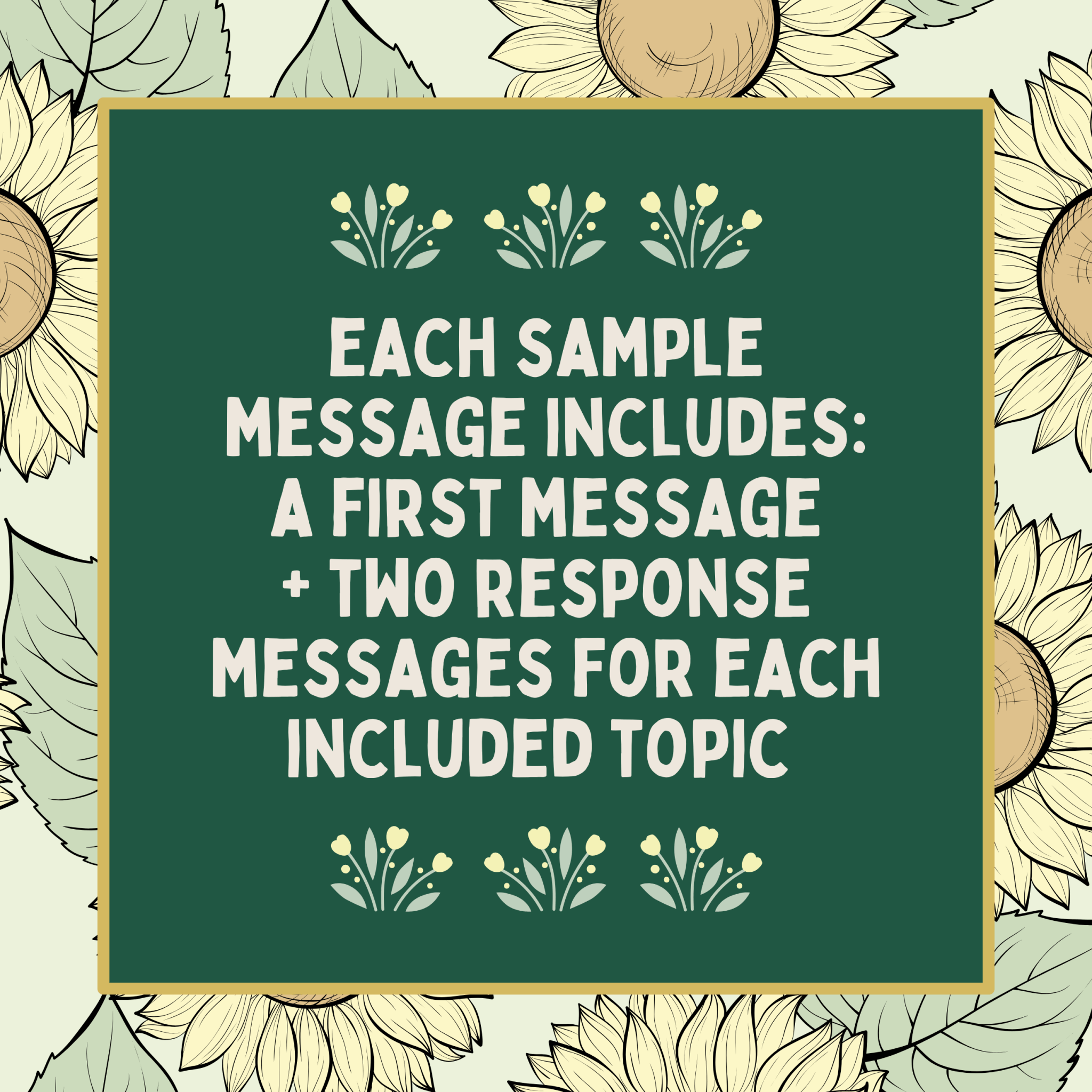 Samples Message: Customer Service for Print on Demand Sellers - Opal and June