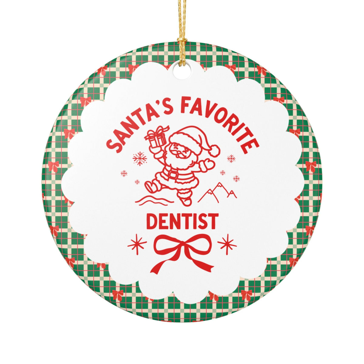 Santa's Favorite Dentist - Opal and June
