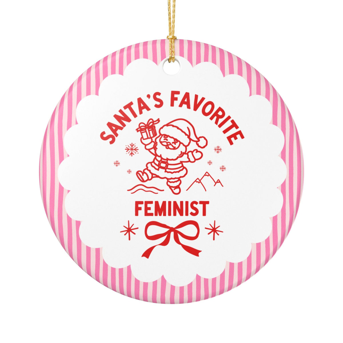 Santa's Favorite Feminist - Opal and June