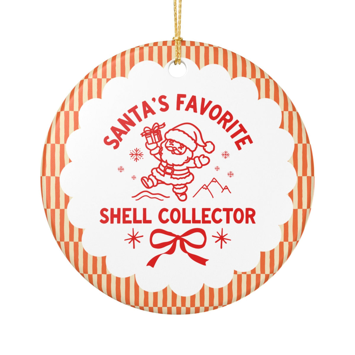 Santa's Favorite Shell Collector - Opal and June