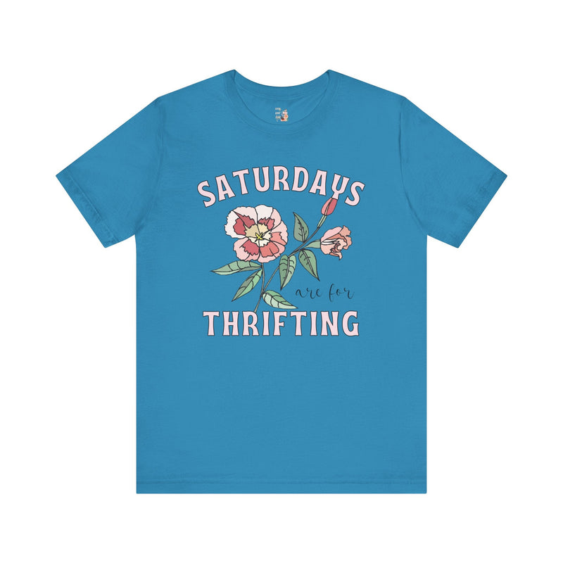 Saturdays are for Thrifting Tee - Opal and June