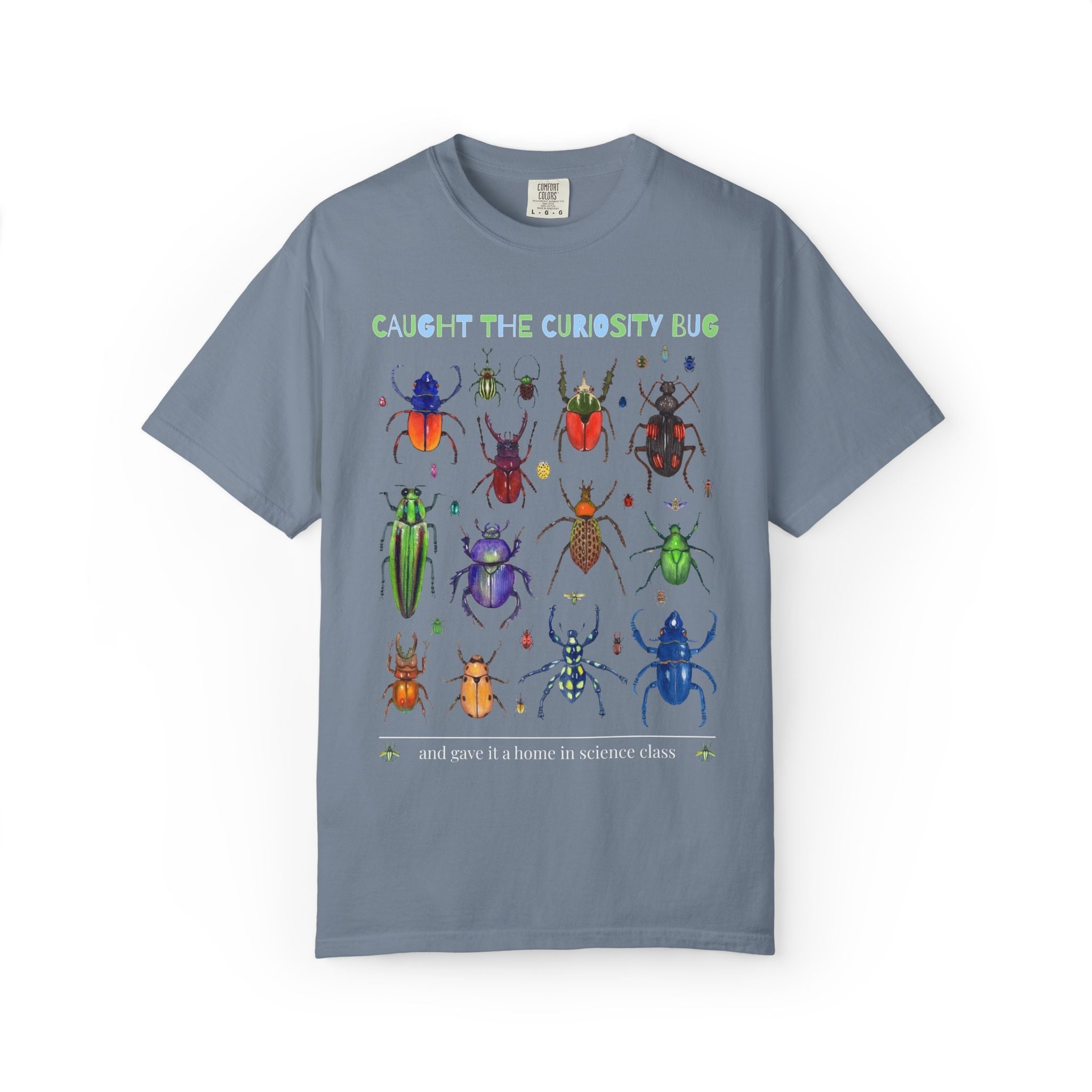Science Class Insect Teacher T-Shirt for Teachers Who Love Bugs, Silly Matching Teacher T-Shirt with Bugs, Cute Entomology Teacher Tee - Opal and June