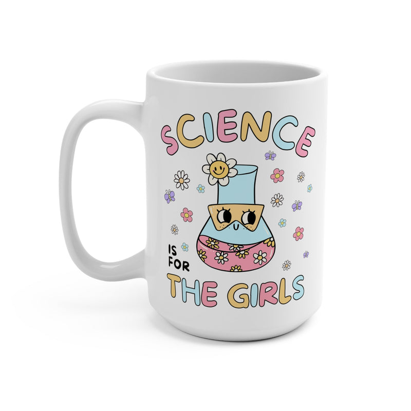 Science is for the Girls Mug - Opal and June