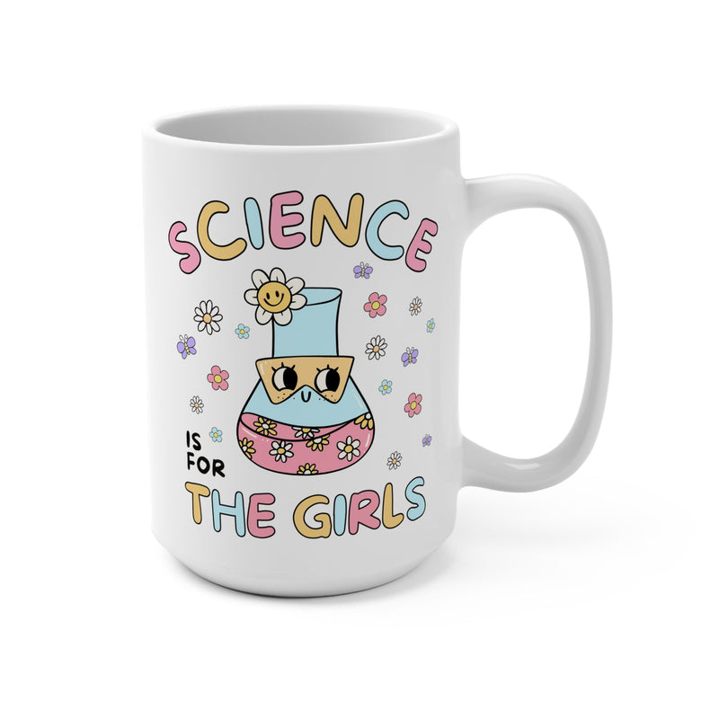 Science is for the Girls Mug - Opal and June