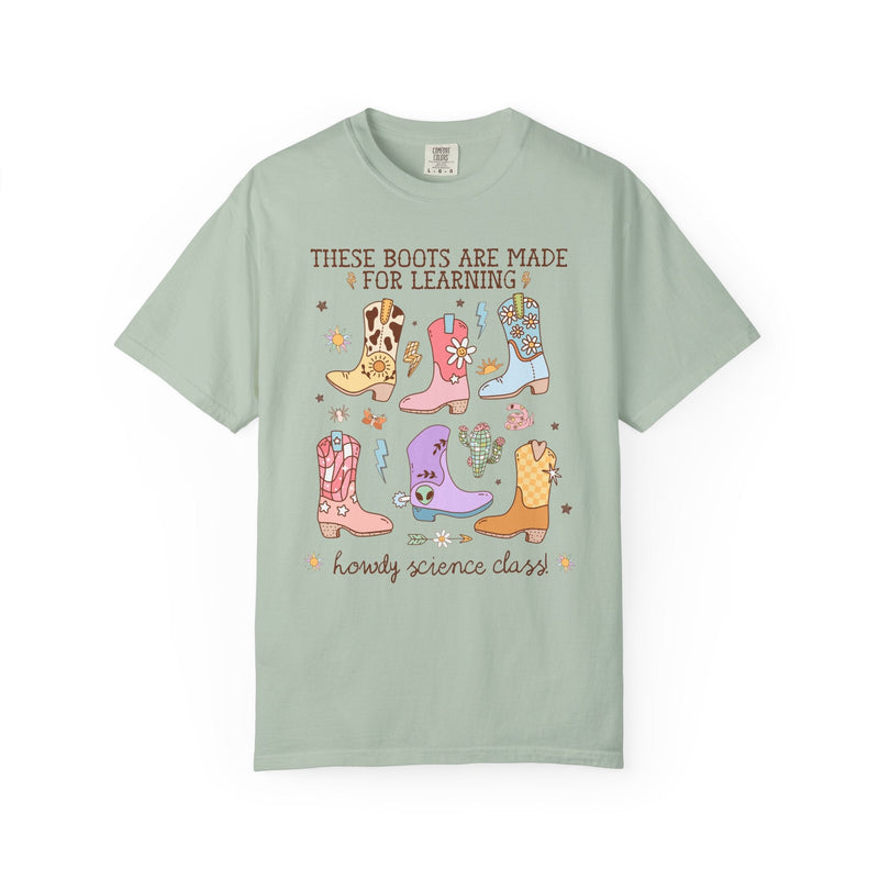 Science Teacher Tee Shirt for Middle School or Junior High Social Studies Teacher, Science Department T-Shirt with Cute Western Aesthetic - Opal and June