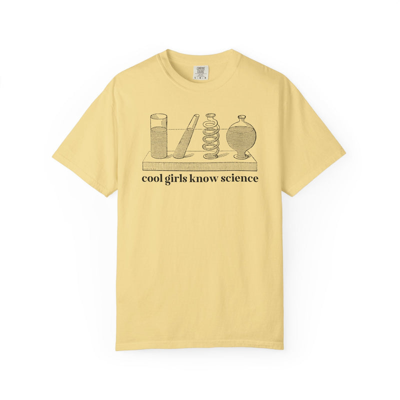 Science Teacher Tee Shirt for Women in STEM: Cool Girls Love Science, Women in Science T-Shirt for Science Major or Chemistry Professor - Opal and June