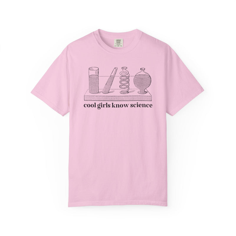 Science Teacher Tee Shirt for Women in STEM: Cool Girls Love Science, Women in Science T-Shirt for Science Major or Chemistry Professor - Opal and June
