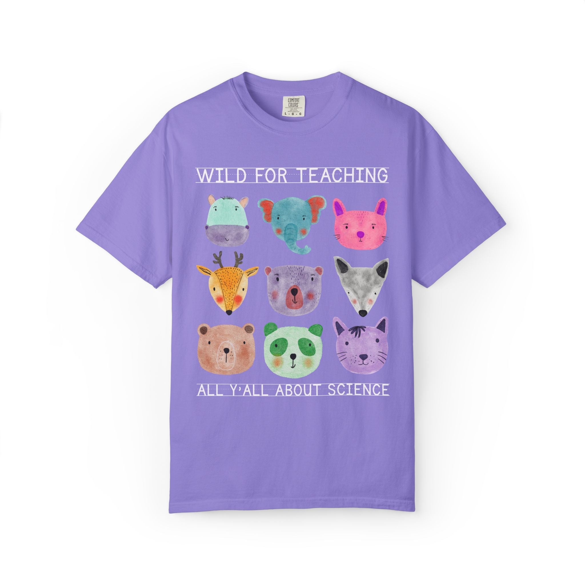 Science Teacher Wild for Learning T-Shirt - Opal and June