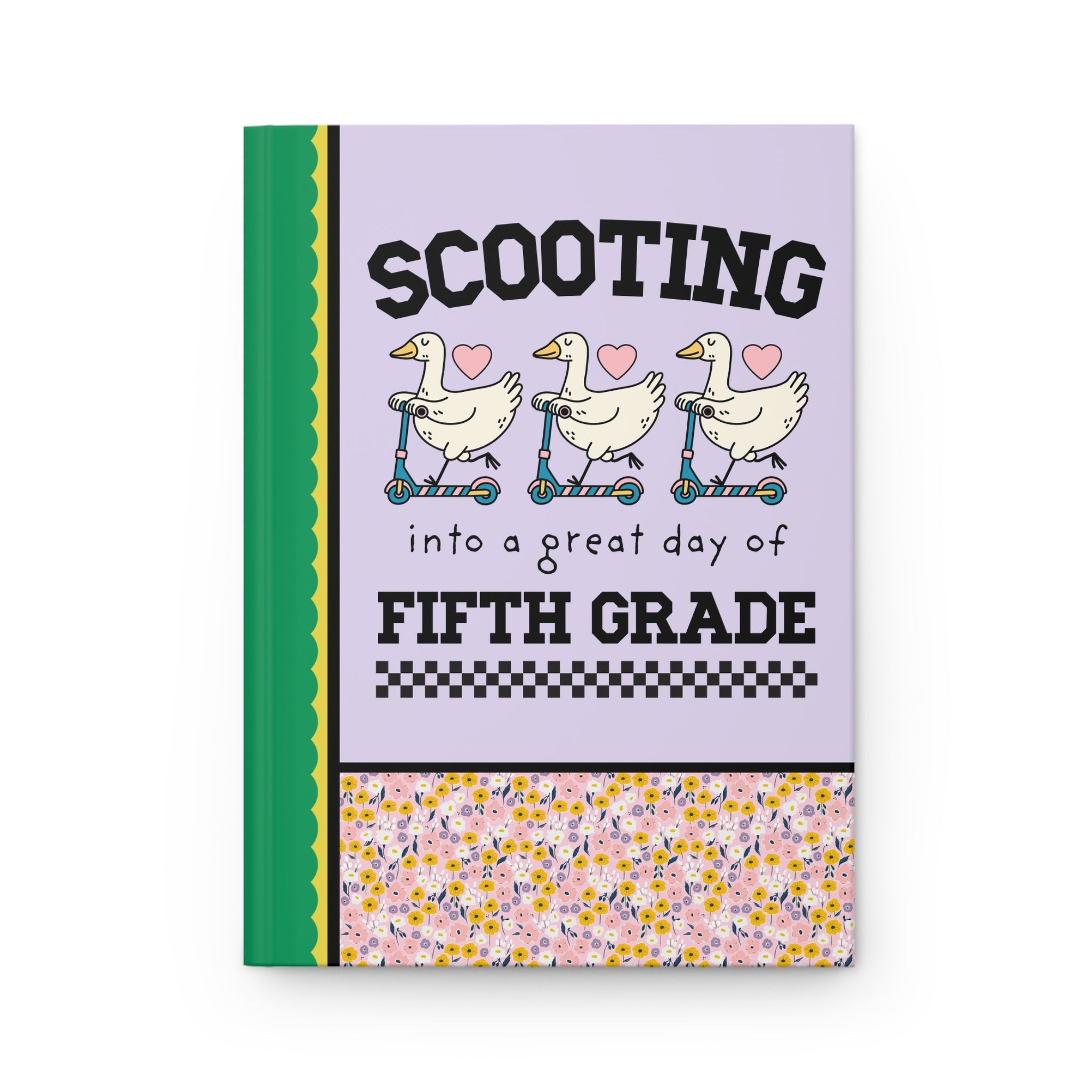 Scooting into Fifth Notebook - Opal and June