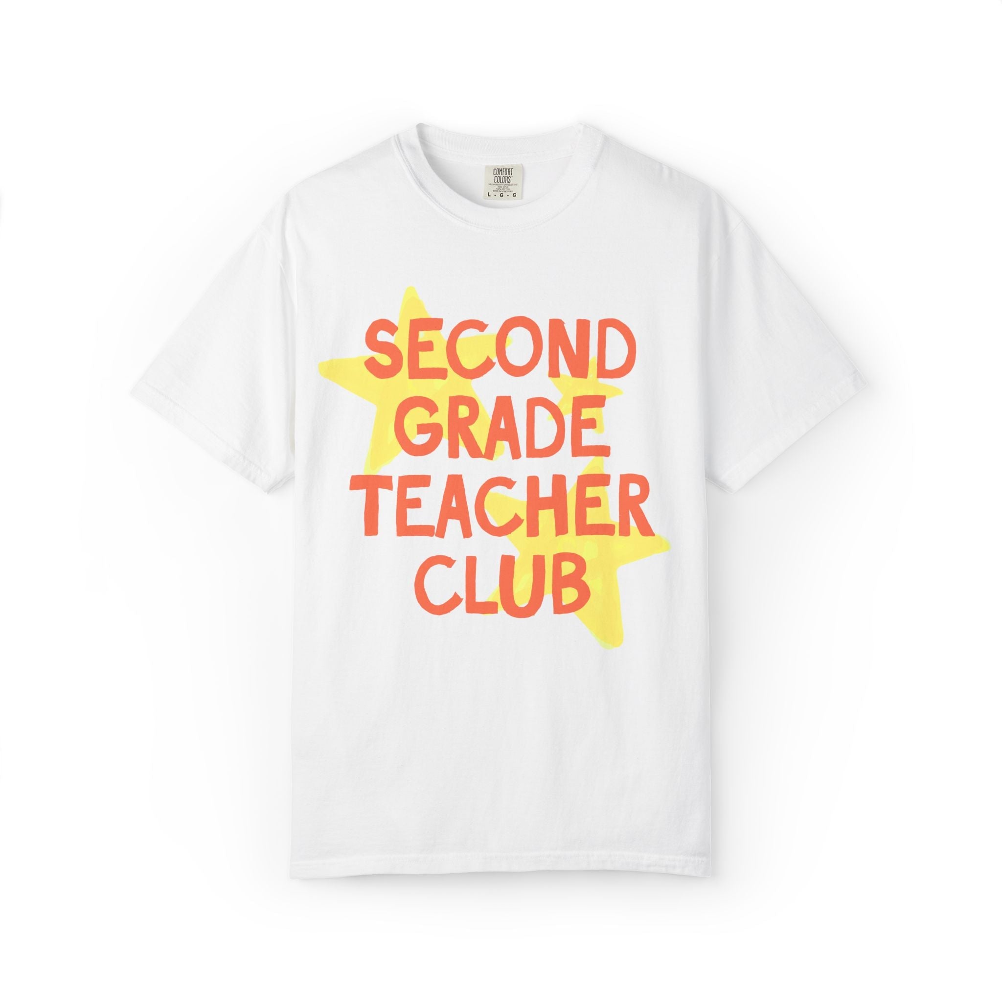 Second Grade Teacher Club Tee Shirt for Back to School - Opal and June