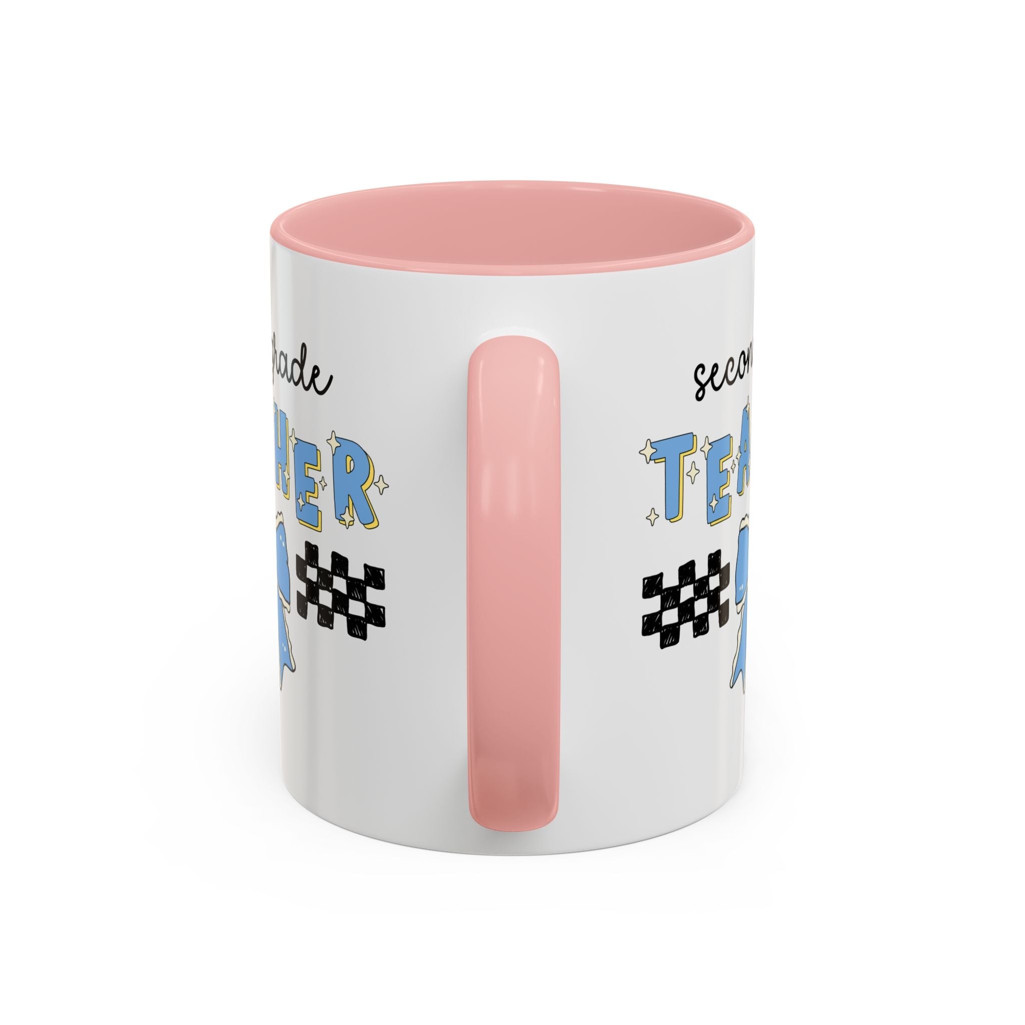 Second Grade Teacher Coffee Mug for First Day of School, Meet the Teacher Night, Cute Teaching Major Gift, New 1st Grade Teacher, Mug with Bow - Opal and June