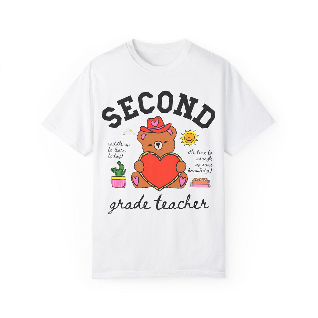 Second Grade Teacher Tee Shirt - Opal and June