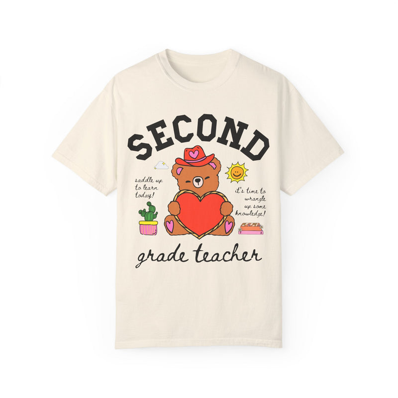 Second Grade Teacher Tee Shirt - Opal and June