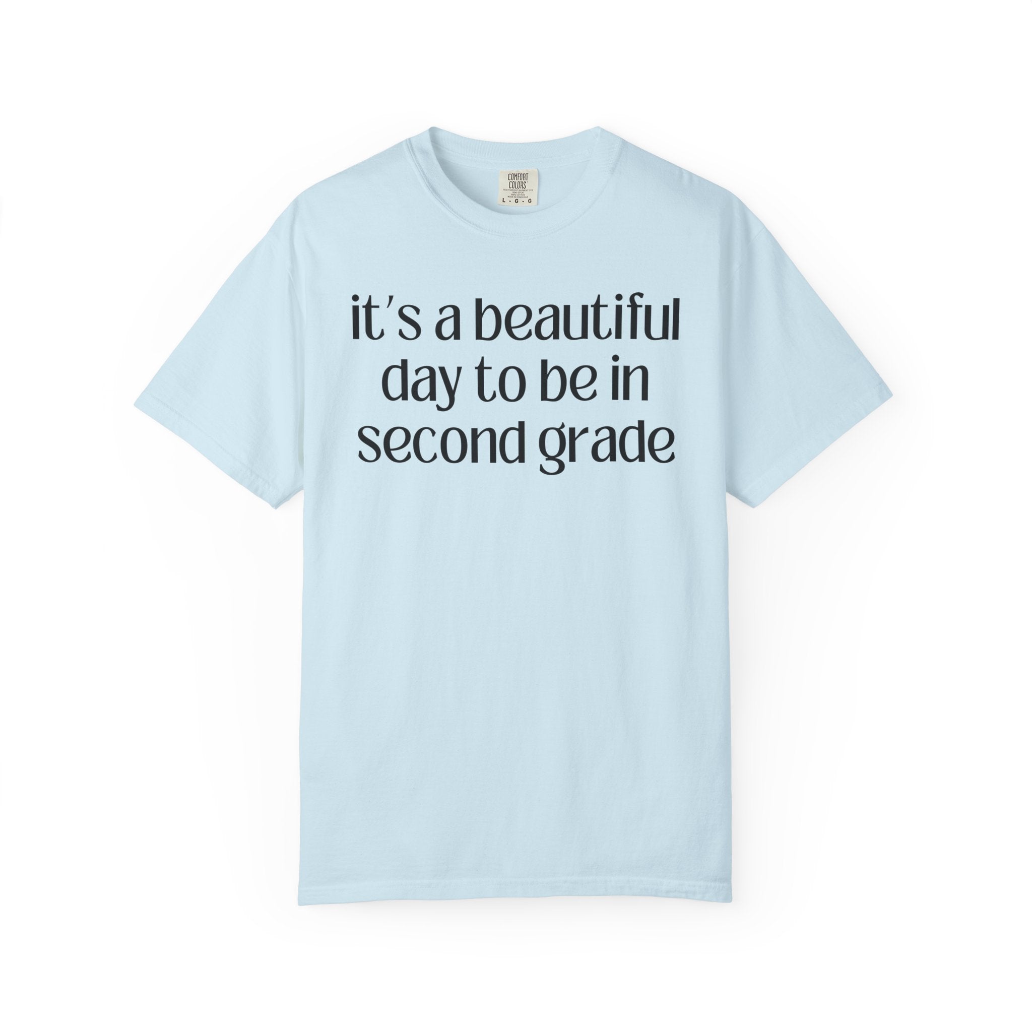 Second Grade Teacher Tee Shirt for Back to School, Cute Matching Teacher T-Shirt for First Day of School, Elementary School New Teacher Gift - Opal and June