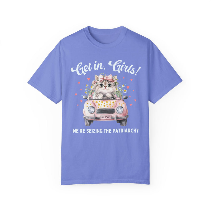 Seizing the Patriarchy Cat Lover Tee - Opal and June