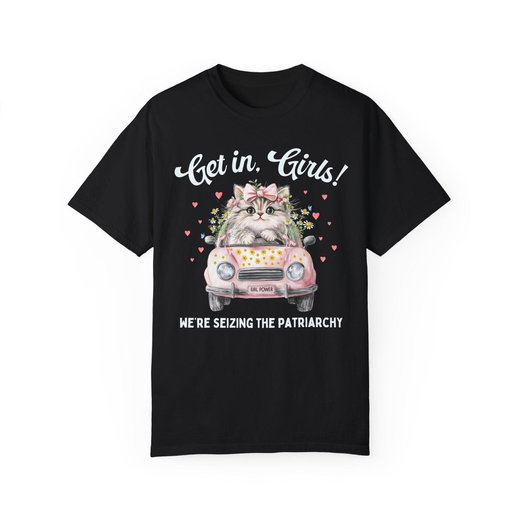 Seizing the Patriarchy Cat Lover Tee - Opal and June