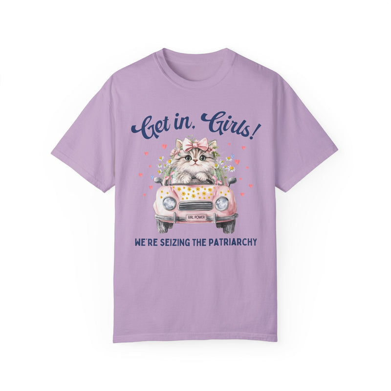 Seizing the Patriarchy Cat Lover Tee - Opal and June