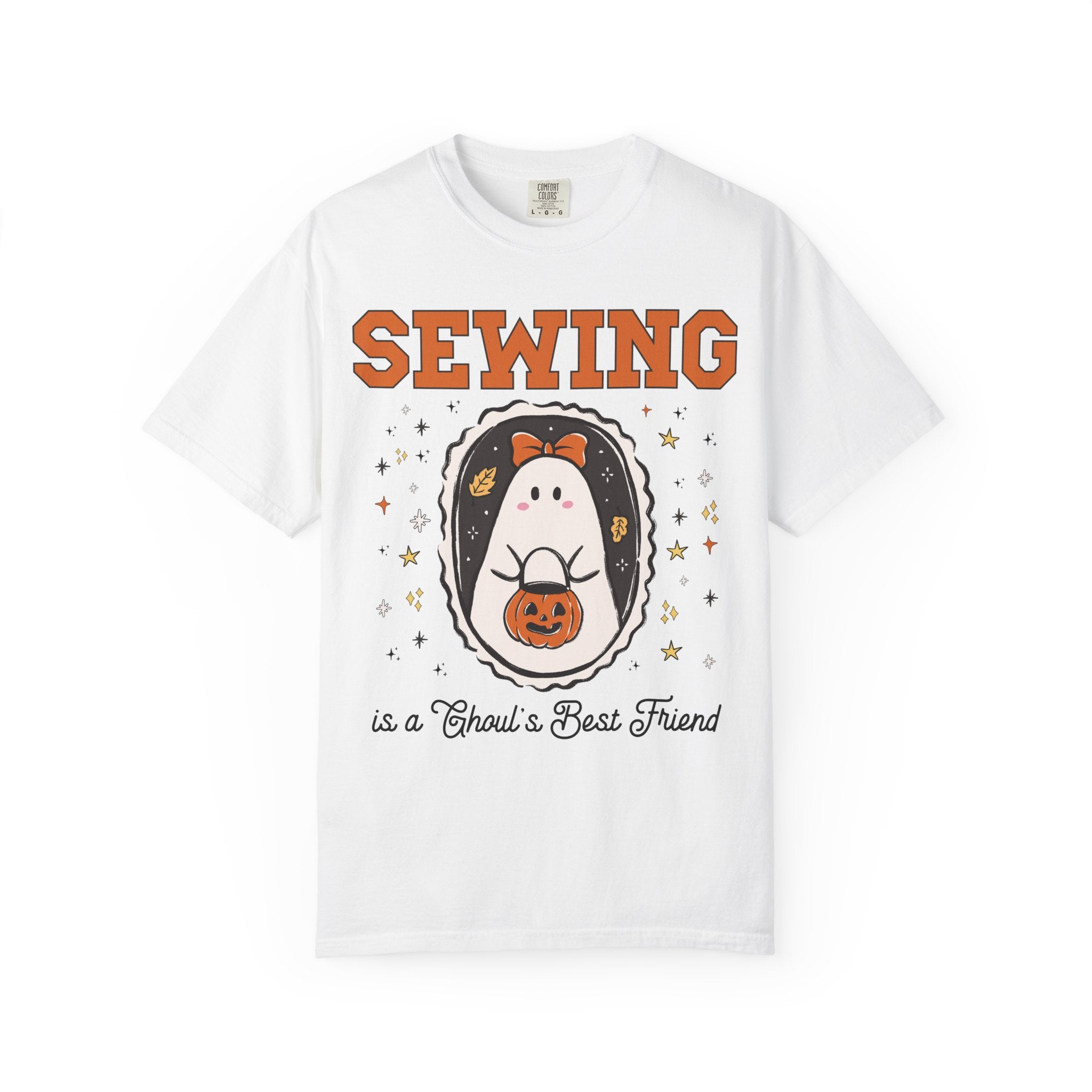 Sewing Lover Halloween Tee - Opal and June