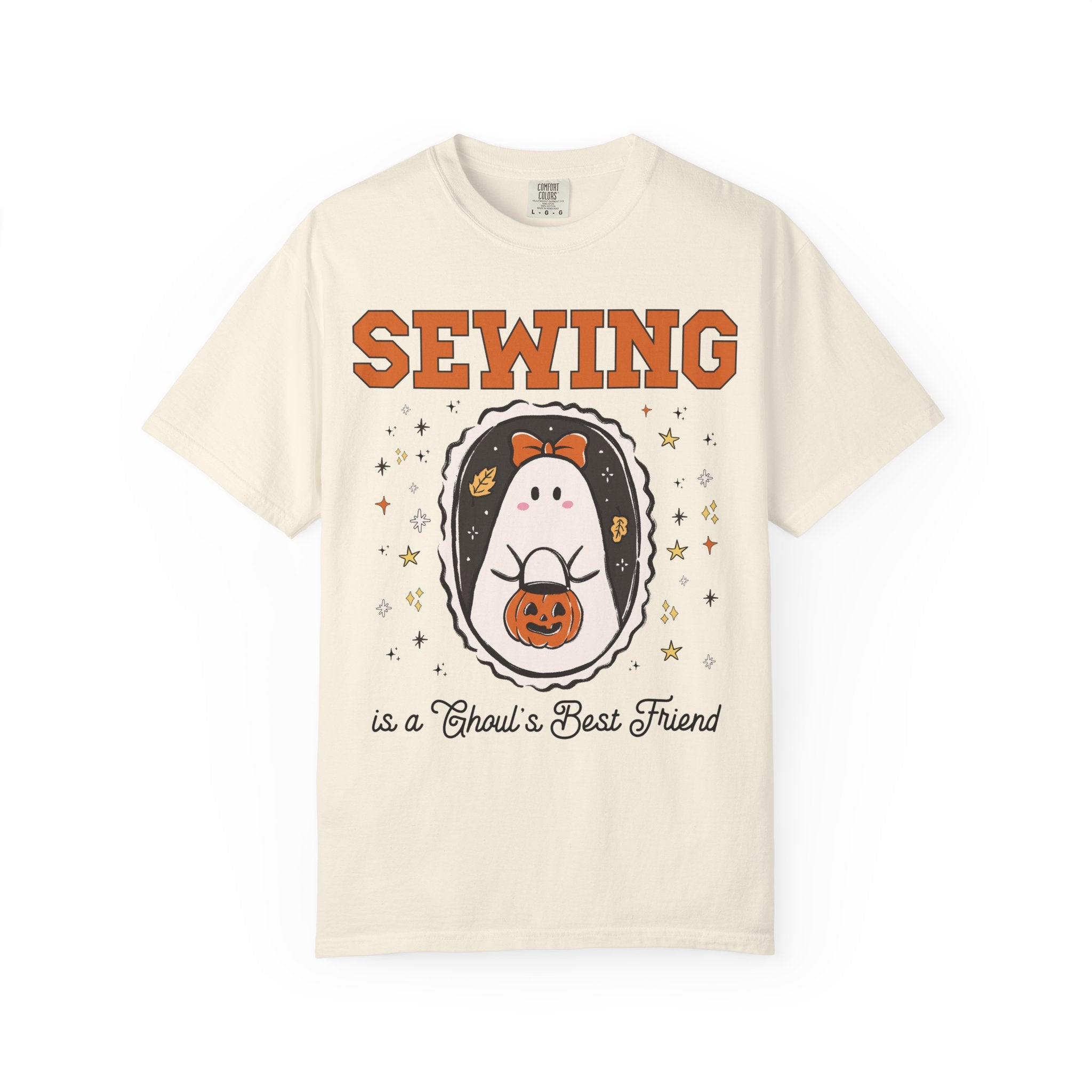 Sewing Lover Halloween Tee - Opal and June