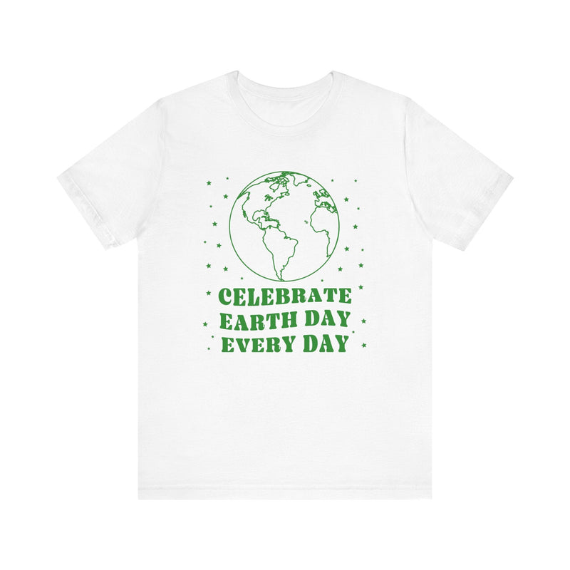 Shirt for Earth Day: Celebrate Earth Day Every Day | Groovy Retro Aesthetic Shirt for Nature Lover, Save the Planet Climate Change Leftist T - Opal and June