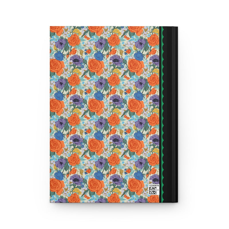 Silly Aur Naur Hardcover Notebook, Colorful Flowers: Funny Saying Journal, Cozy Weirdcore Gift for Girlfriend or Friend Who Loves to Write - Opal and June