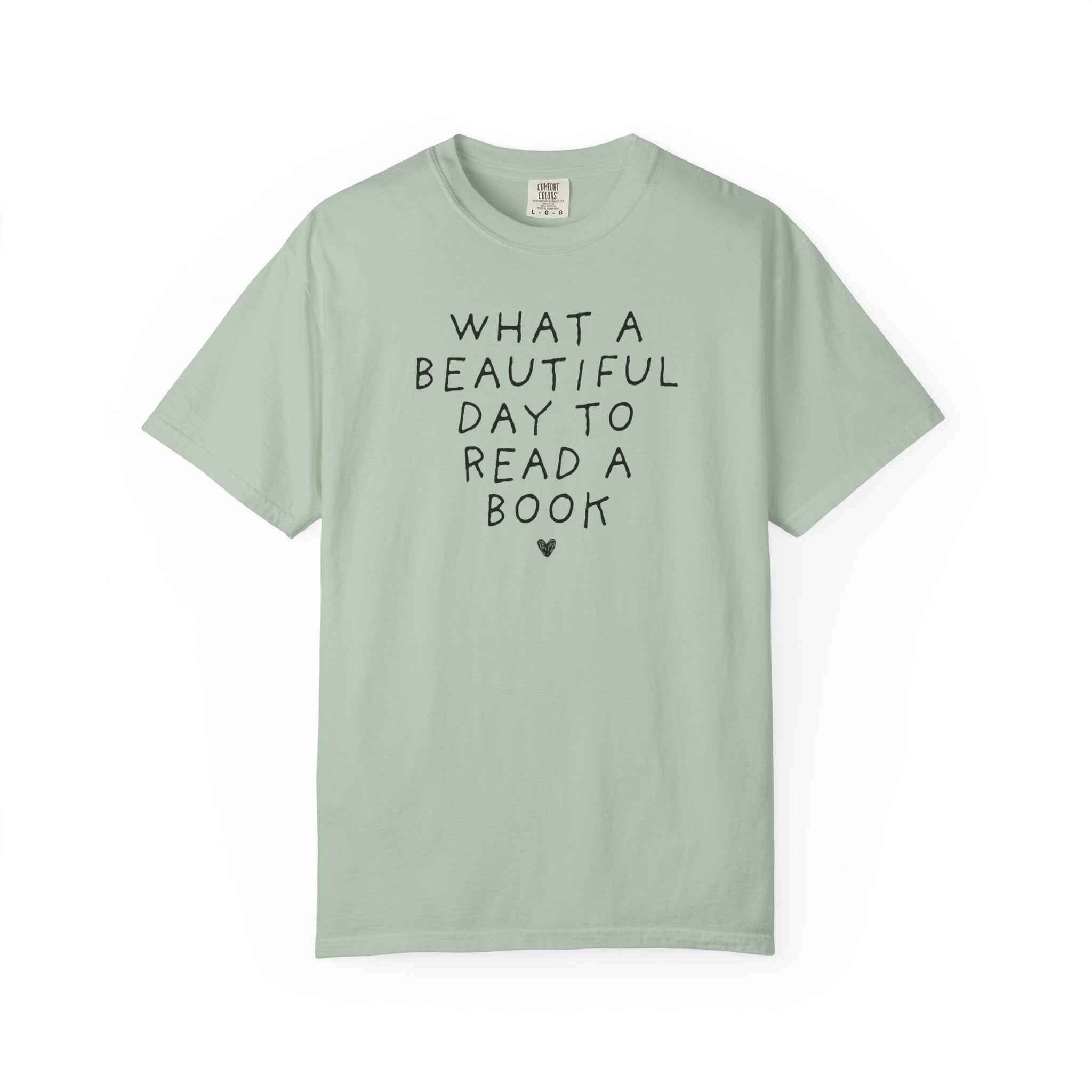Silly Book Lover Tee Shirt for School Librarian or Reading Teacher, Cute Bookish T-Shirt with Heart for Mom or Teacher Who Loves Reading - Opal and June