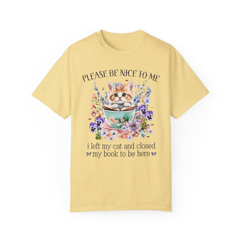 Silly Bookish T-Shirt for Cat Mom - Opal and June