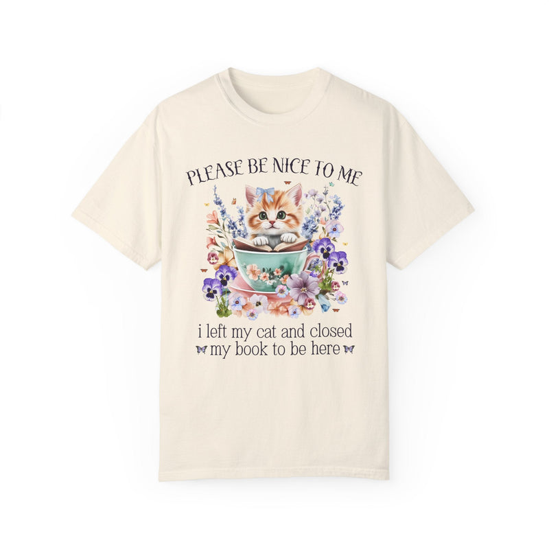 Silly Bookish T-Shirt for Cat Mom - Opal and June