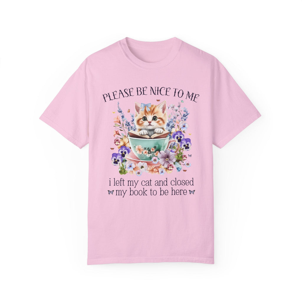 Silly Bookish T-Shirt for Cat Mom - Opal and June