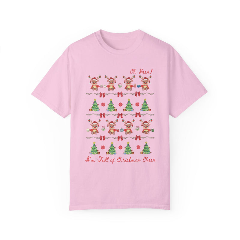 Silly Christmas Deer Tee Shirt - Opal and June